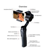 Stable Three-axis Gimbal for Smooth Camera Shots - Live Support - Top-Down View