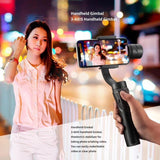 Stable Three-axis Gimbal for Smooth Camera Shots - Live Support - Rear View