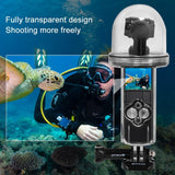 Waterproof Diving Case for Dji Pocket - 60m Depth - Low Angle