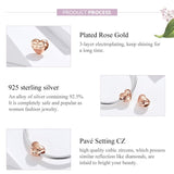 925 Sterling Silver Golden Heart Loose Beads For Diy Bracelets - 45-Degree Angle