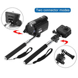 Extendable Selfie Monopod for Action Cameras - 22.5-80cm Length - Extra Image