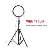 Professional Metal Lighting Stand For Studio Flash - 2.2M Height - Rear View