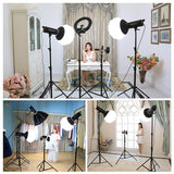 Professional Metal Lighting Stand For Studio Flash - 2.2M Height - Low Angle