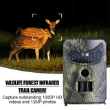 3mp Hunting Camera with Infrared for Wilderness Exploration - Rear View