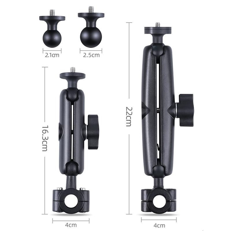 Universal Car Seat Mount for Action Cameras - 25mm Ballhead with Tripod Adapter