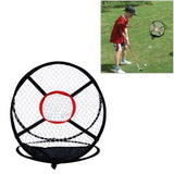 Foldable Golf Practice Net - 54x65cm - Cutting Rod Design - Front View