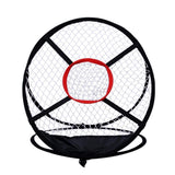 Foldable Golf Practice Net - 54x65cm - Cutting Rod Design - Side View