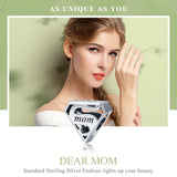 925 Sterling Silver Hollow Beads For Diy Bracelets Perfect Mother'S Day Gift - Top-Down View