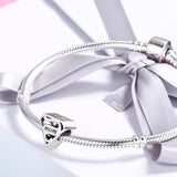 925 Sterling Silver Hollow Beads For Diy Bracelets Perfect Mother'S Day Gift - Close-Up Angle