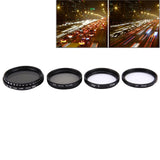 Professional 4-in-1 Lens Filter for Gopro and Xiaomi Action Cameras - Side View