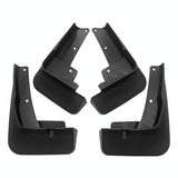 For Mitsubishi Outlander 2021 4Pcs / Set Car Auto Soft Plastic Splash Flaps Fender Guard - Front View