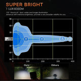 2 Pcs 4 Inch 20W Spot / Flood Light White Light Square - Shaped Waterproof Car Suv Work Lights Spotlight Led Bulbs Dc 9 - 30V - Extra Image