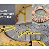 Handy Four-sided Angle Measuring Ruler for Diy Projects - Low Angle