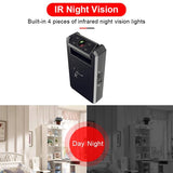 Wireless Hd Camera With Motion Detection & Night Vision - Tf Card Support - 45-Degree Angle