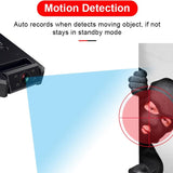 Wireless Hd Camera With Motion Detection & Night Vision - Tf Card Support - Rear View