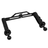 Aluminum Dual Handle Tray for Underwater Cameras - Side View