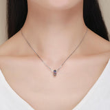925 Sterling Silver Rainbow Diamond Bead Pendant For Diy Bracelets And Necklaces - Close-Up Angle