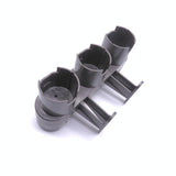 Universal Vacuum Cleaner Rack with 2 Adapters for Dyson V7 V8 V10 - Organize and Store Efficiently - Side View