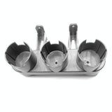 Universal Vacuum Cleaner Rack with 2 Adapters for Dyson V7 V8 V10 - Organize and Store Efficiently - Top-Down View