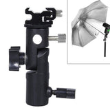 Multifunctional Flash Light Stand Umbrella Bracket - Max Load 3Kg - Front View