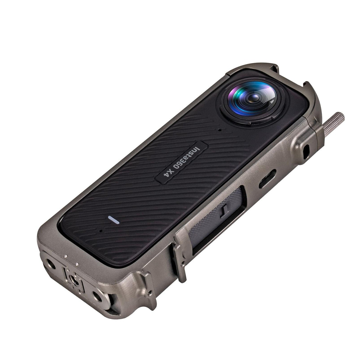 Metal Cage for Insta360 X4 with Cold Shoe and Tripod Adapter