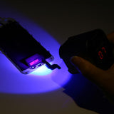 Intelligent Rechargeable Uv Curing Lamp for Phone Repair - Rear View