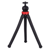 Flexible Mini Tripod with Ball Head for Slr Gopro Dji and Other Action Cameras - 30cm x 5cm - Side View