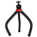 Flexible Mini Tripod with Ball Head for Slr Gopro Dji and Other Action Cameras - 30cm x 5cm - Close-Up Angle