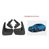 For Bmw X6 2018-2019 4Pcs / Set Car Auto Soft Plastic Splash Flaps Fender Guard - Side View