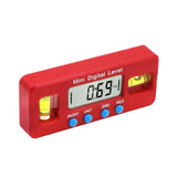Mini Digital Magnetic Spirit Level - 100mm - Front View