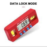 Mini Digital Magnetic Spirit Level - 100mm - Rear View