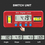 Mini Digital Magnetic Spirit Level - 100mm - Extra Image