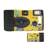 27 Retro Film Camera Stickers - Waterproof Holiday-themed Cartoon Decor - Side View