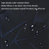 Men Oxford Cloth Chest Bag Graffiti Blue Ideal For Sports And Travel - Low Angle