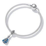 925 Sterling Silver Virgin Pendant For Diy Bracelets & Necklaces - Close-Up Angle