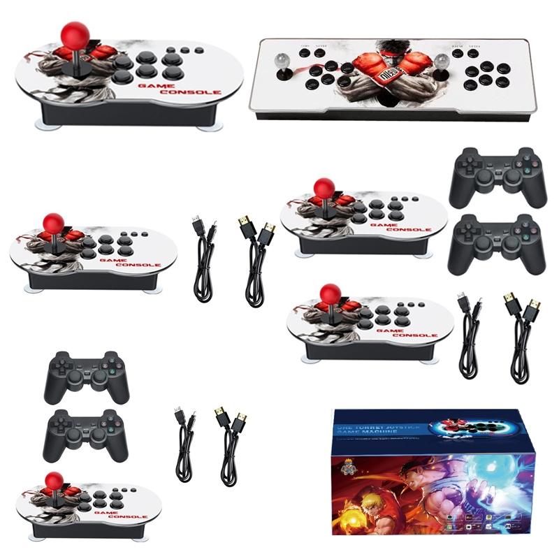 Wireless Handle 4K Tv Console With 10000 Games & Joystick
