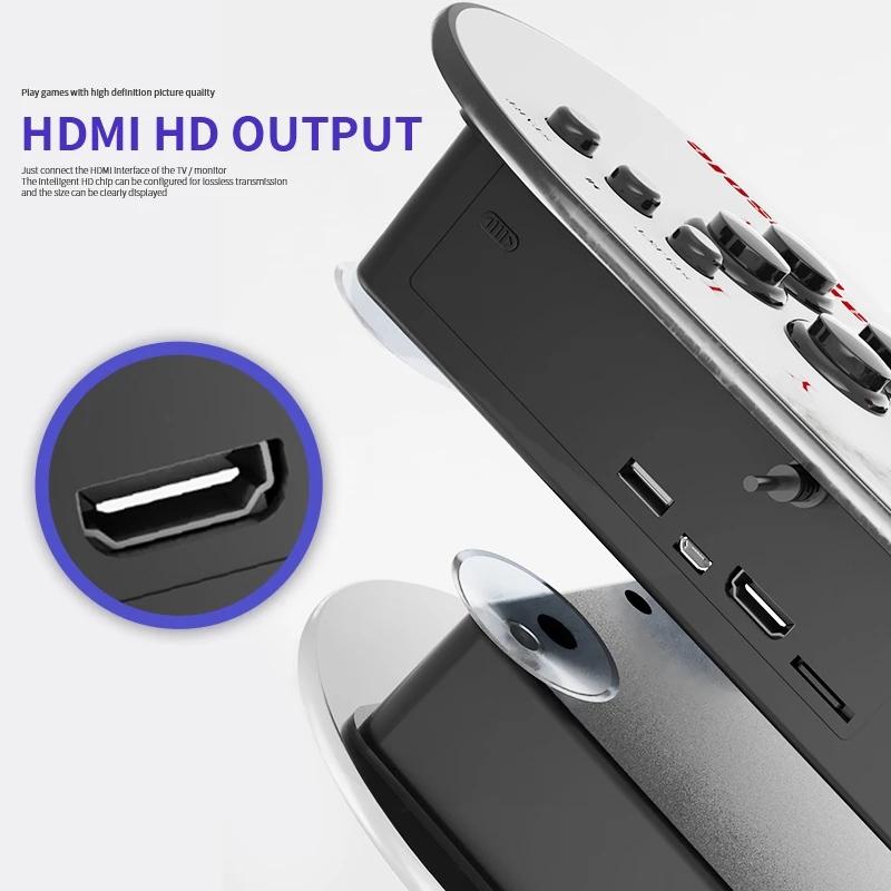 Wireless Handle 4K Tv Console With 10000 Games & Joystick