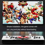Wireless Handle 4K Tv Console With 10000 Games & Joystick - Rear View