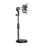Portable Live Support Photography Light - 700w Mushroom Lamp & Stand - Front View
