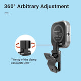 Rechargeable Mini Magnetic Selfie Light - Tri-colour Temperature - Rear View