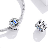 925 Sterling Silver Diy Butterfly Bracelet Pearl Accessories Scc1682 - Side View