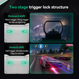 Wireless Bluetooth Game Controller For Switch Ios Android Pc Ps3 Ps4 - Black - Star White+Bracket - Extra Image