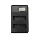 Usb Charger for Xiaoyi 4k Camera with Dual Batteries and Lcd Display