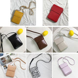 Apricot Crossbody Phone Bag Versatile & Fashionable - Front View