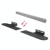 Garinemax Wall-mount Speaker Split Sound Bar Bracket - Front View