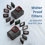 Waterproof Protective Goggles for Sports Camera - Magisn - For Insta360 Ace Cpl - Extra Image