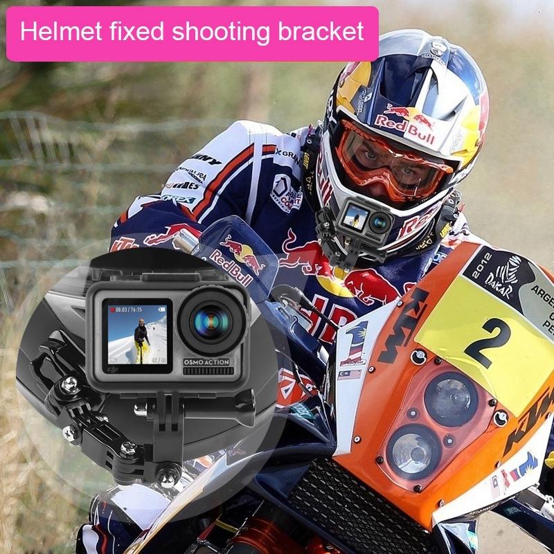 Multi-joint Helmet Mount Set for Action Cameras