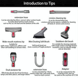 Complete Vacuum Cleaner Set for Dyson V7-v15 - 45-Degree Angle