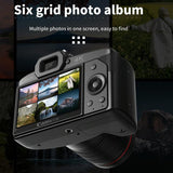 Dual-Camera Night Vision 64 Million Pixel High-Definition Wifi Digital Camera Standard & Fill Light - Standard+Light+Lens+Mic+Bracket - Extra Image