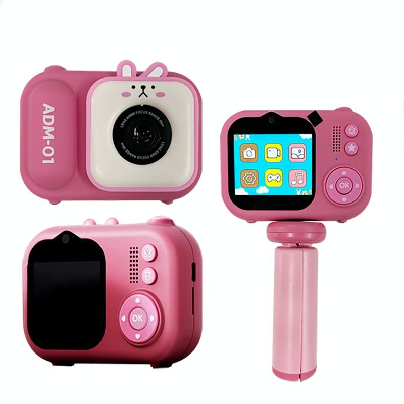 48Mp Dual Lens Kids Digital Camera With 2.4 Ips Screen And 32Gb Tf Card - Blue Fox - With 64G Tf Card Blue Fox